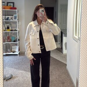 Aritzia - Wilfred Leather Jacket